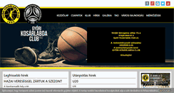 Desktop Screenshot of gyorkosar.hu